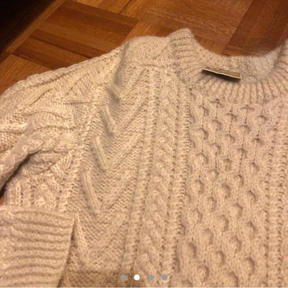 SOLD Irish Wool sweater - Picture 2 of 4